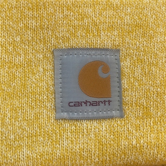 ❤️NEW❤️ HEATHER YELLOW Carhartt watch Beanie New with Tags - Picture 2 of 6